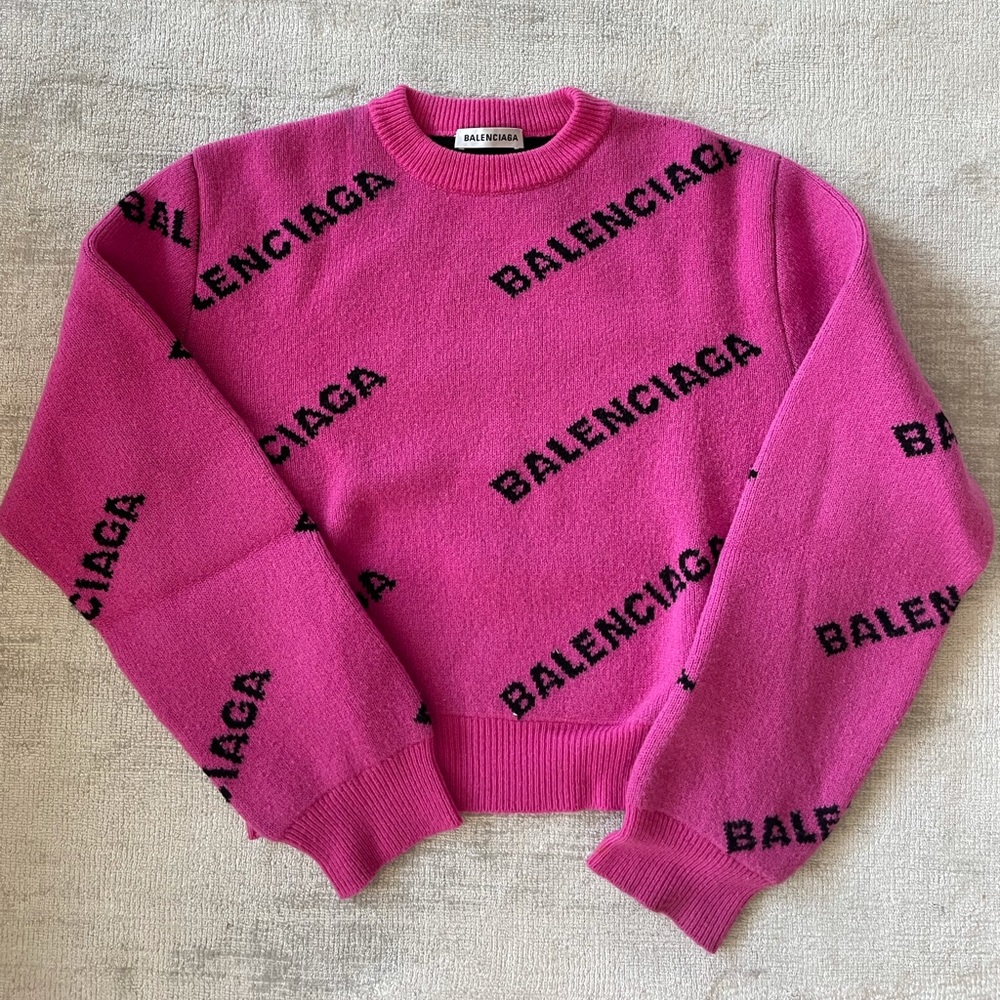 Balenciaga Logo Sweater